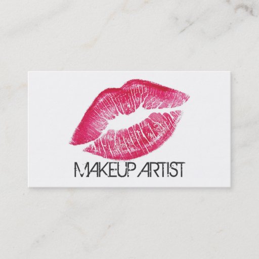 Customizable Makeup Artist Cosmetologist Cosmetology Elegant Business Cards