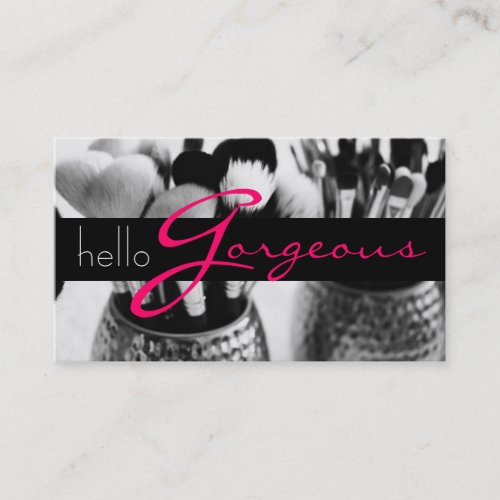 MakeUp Artist Cosmetology Salon Beauty Business Business Card Templates