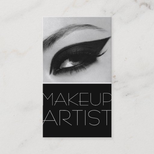 Customizable MakeUp Artist Cosmetology Salon Beauty Business Card Templates