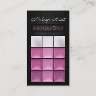 Makeup Artist / Cream Eyeshadow Palette Business Card