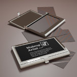 Makeup Artist Definition - Film Crew Business Card Case<br><div class="desc">Transform your professional look with a Business Card Holder that honors the Makeup Artist’s craft. From face-changing magic to camera-ready perfection,  this accessory reflects your artistry and attention to detail.</div>