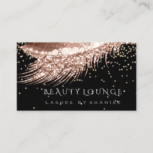 Makeup Artist Event Lashes Stylist Rose Champai Appointment Card