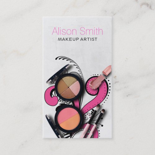 Makeup Artist  Face Paint  Fantasy Makeup Business Card