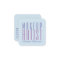 Makeup artist giant text letters cover