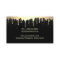 Makeup Artist Gold Eyelash Salon Trendy Drips