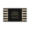 Makeup Artist Gold Lips Modern Black Gold Stripes