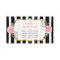 Makeup Artist Gold Lips Romantic Floral Striped