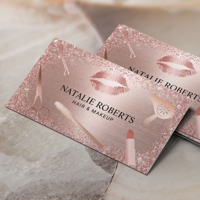 Makeup Artist Hair Salon Rose Gold Appointment (Creator Uploaded)