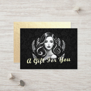 Makeup Artist Hair Stylist Beauty Salon Lash Brows Discount Card
