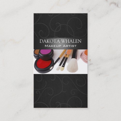 Makeup Artist II Professional Cosmetologist Business Cards
