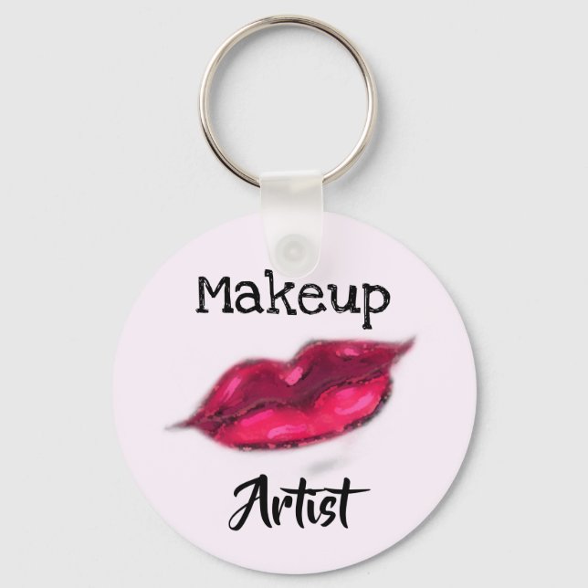 Makeup Artist! Keychain (Front)