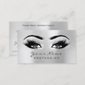Makeup Artist Lashes Next Appointment Card (Front/Back)