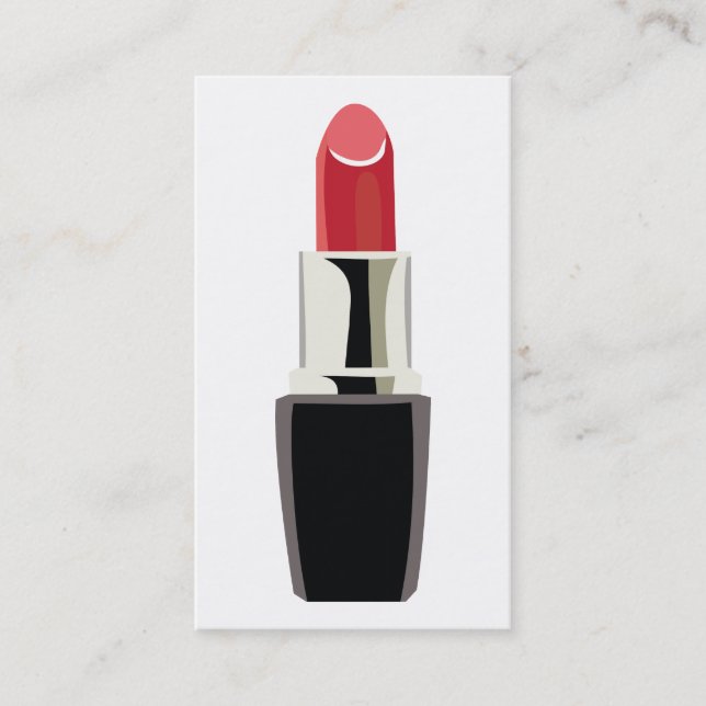 Makeup Artist/Lipstick Business Card (Front)