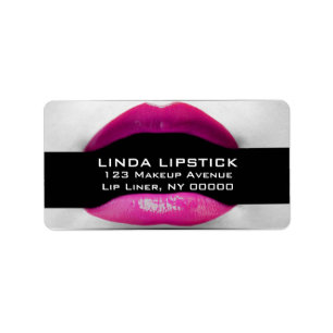 MakeUp Artist Mailing Address Labels