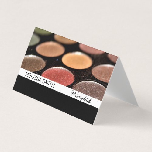 Makeup Artist  Makeup Kit  Palette Business Card