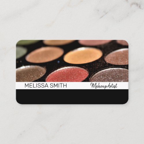 Makeup Artist  Makeup Kit  Palette Business Card