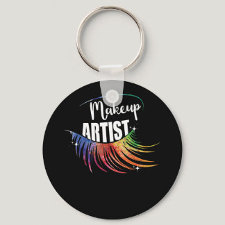 Makeup Artist Makeup Lover  Eyelash Beautiful Keychain