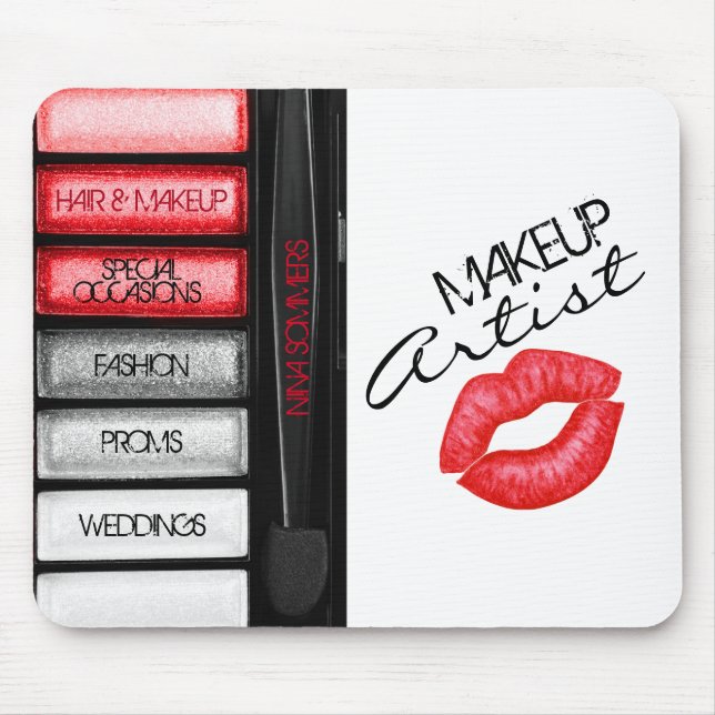 Makeup Artist Mousepad (Front)