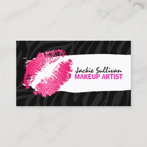 Makeup Artist Business Cards