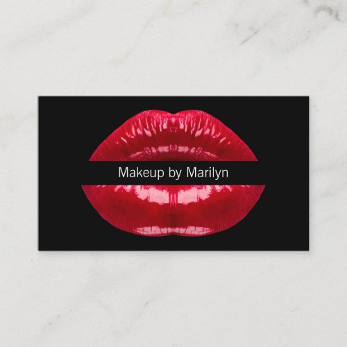 Makeup Artist New Trendy Business Card