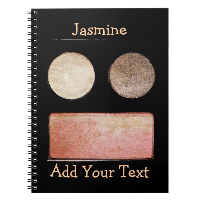 Makeup Artist Palette- Face Notebook (Front)