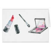 Makeup Artist Personalized Custom Art (Front Horizontal)