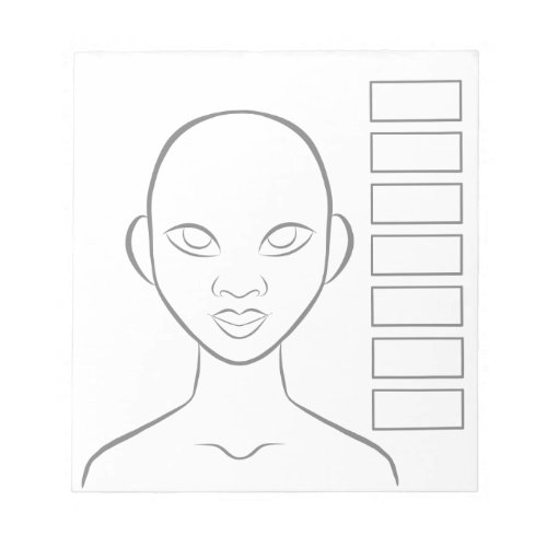 Makeup Artist Planner Notepad