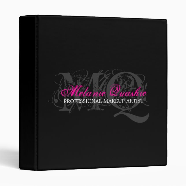 Makeup Artist Portfolio Binder (Front/Spine)