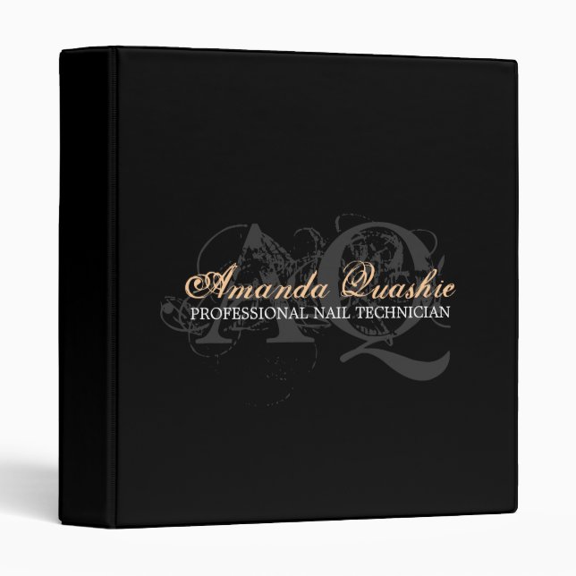 Makeup Artist Portfolio Binder (Front/Spine)