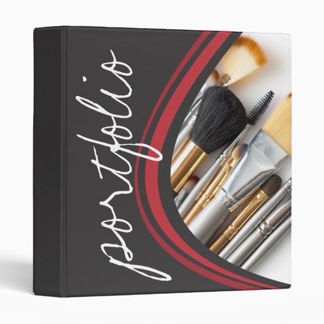 Makeup Artist Portfolio Binder (Front/Spine)