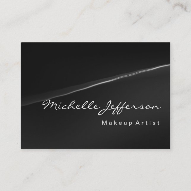 Makeup Artist Professional Chubby Business Card (Front)