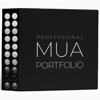 Makeup Artist Professional Portfolio 3 Ring Binde Binder