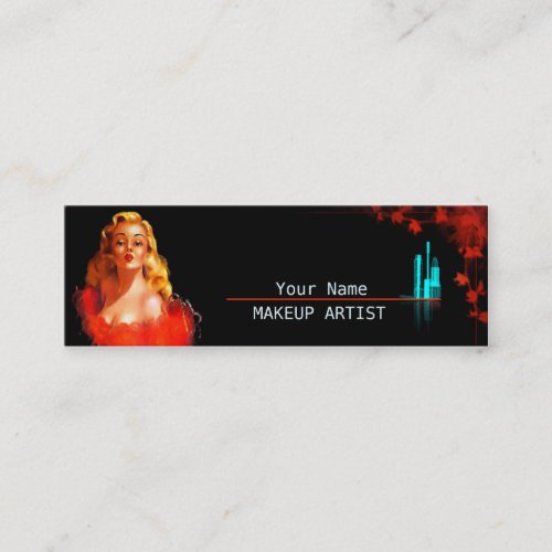 MakeUp Artist - profilecard Business Cards