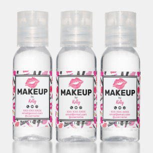 Makeup Artist Promotional Lipstick Lip Print Hand Sanitizer