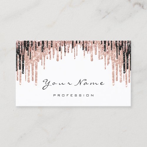 Makeup Artist Rose White VIP Wax Appointment Card