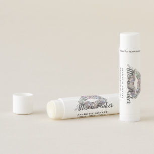 Makeup Artist Silver Kiss Lips Business Lip Balm