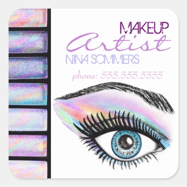 Makeup Artist Sticker (Front)