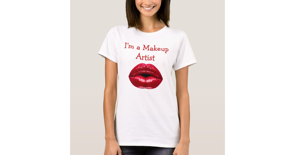 make up artist shirt