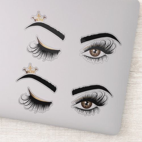 Makeup artist Wink Eye Beauty Salon Lash Extension Sticker