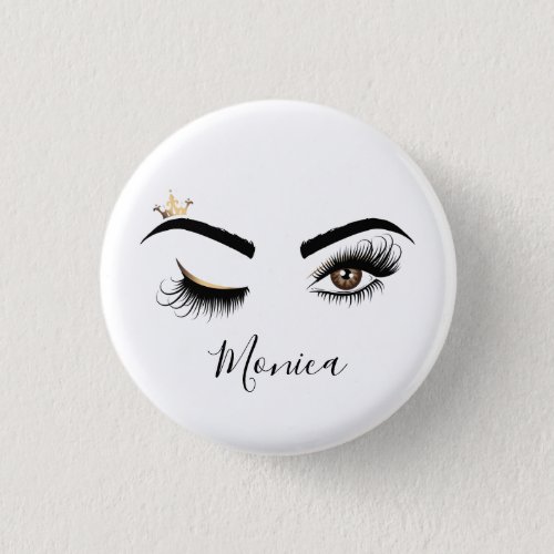 Makeup artist Wink Eye Brown Eye Beauty Salon Lash Button