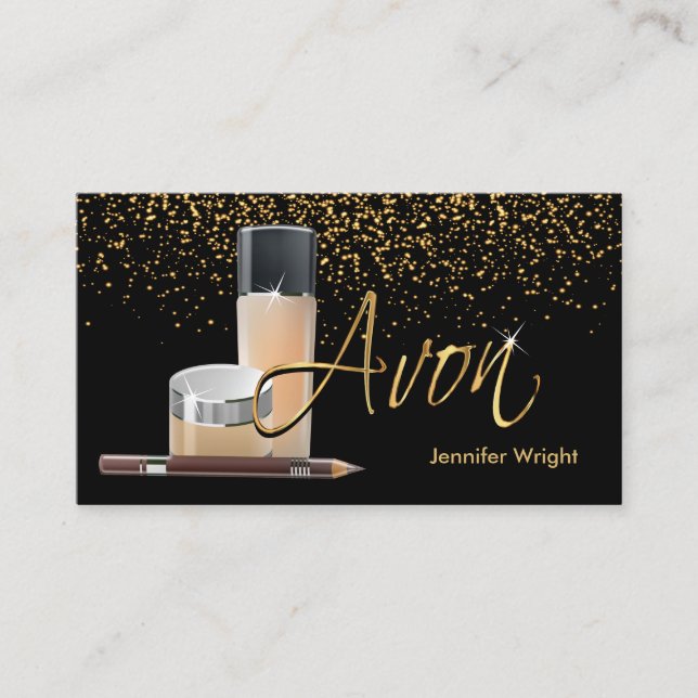 Makeup - Avon Business Card (Front)