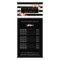 Makeup Beauty Salon Gold Floral Stripes Price List