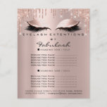 Makeup Beauty Salon Pink Glitter Flyer Spark Lash<br><div class="desc">Introduce your beauty services with a dash of sparkle using the Makeup Beauty Salon Pink Glitter Flyer Spark Lash from Zazzle, a dazzling promotional piece that reflects the glamour and sophistication of your salon. 💖✨ This flyer captures the essence of your beauty business with its vibrant pink glitter background, instantly...</div>