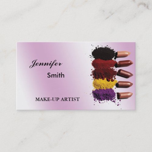 Makeup Business Card