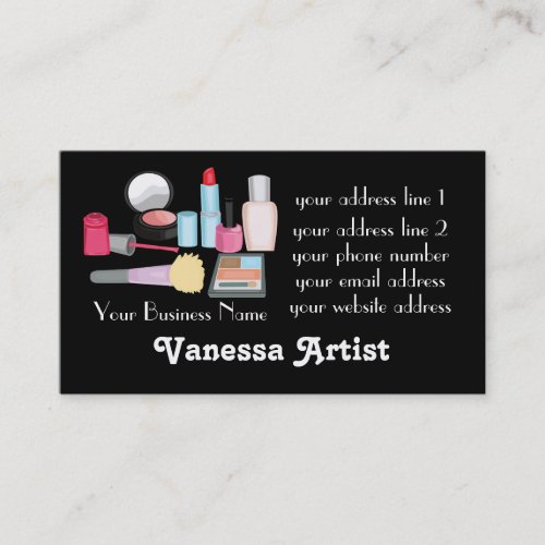 Makeup Business Card
