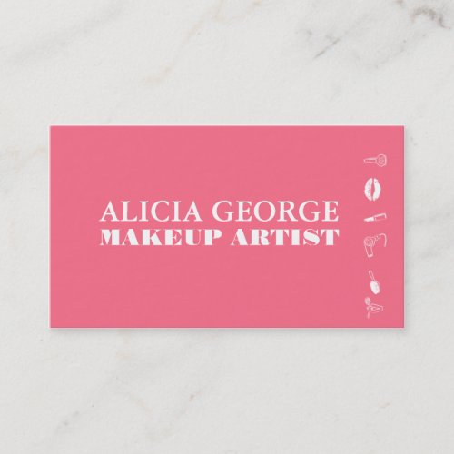 Makeup Business Card Templates