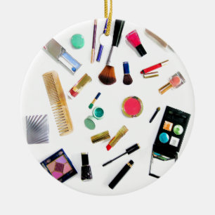 Makeup Ceramic Ornament