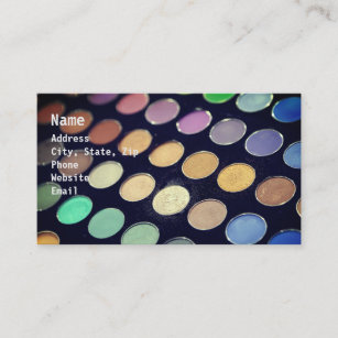 makeup Circles2 Business Card