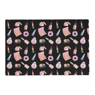 Makeup Cosmetics Pattern Cosmetology Placemat