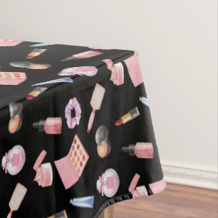 Makeup Cosmetics Pattern Cosmetology Tablecloth